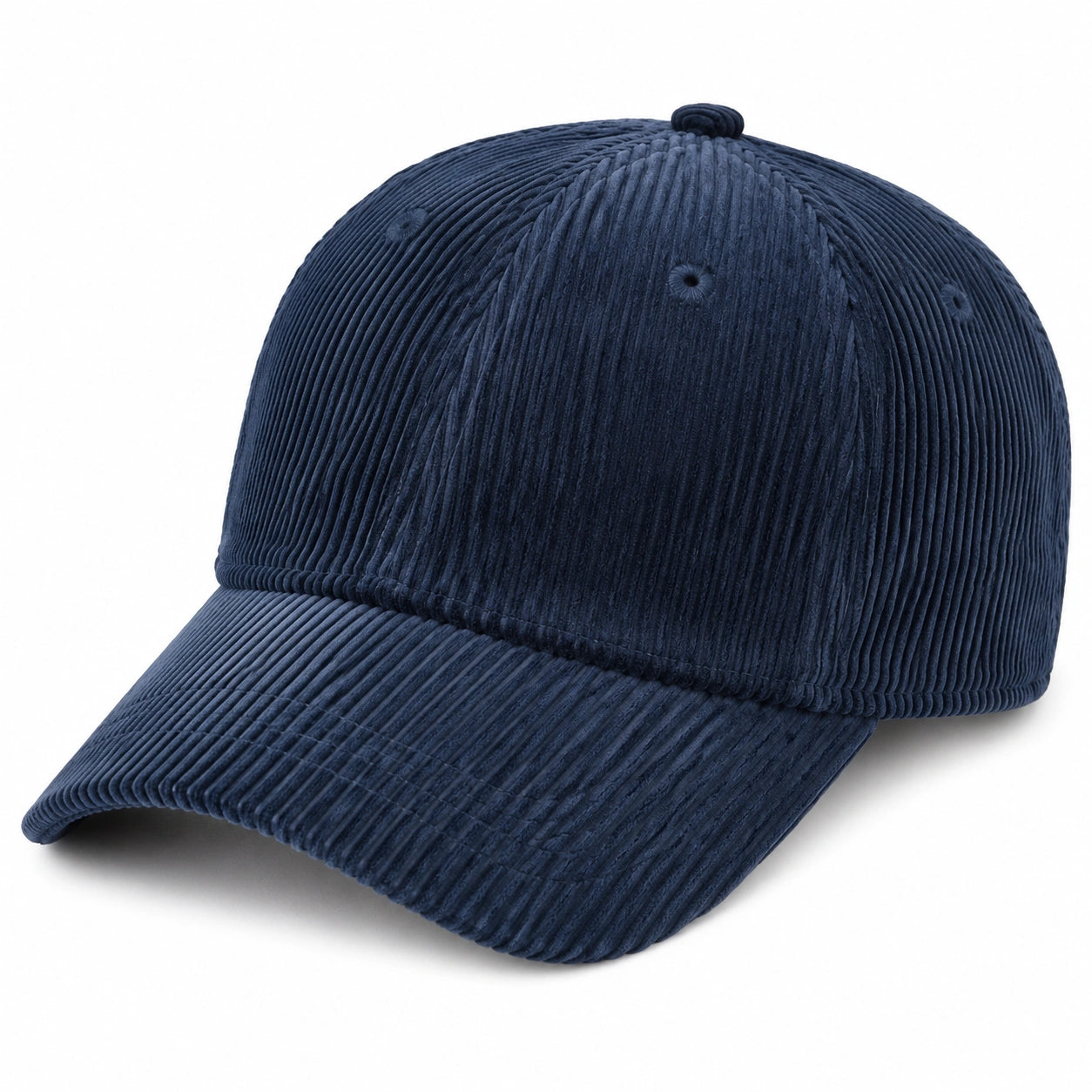 Baseballkappe Einheitsgröße aus Cord navyblau für den Alltag